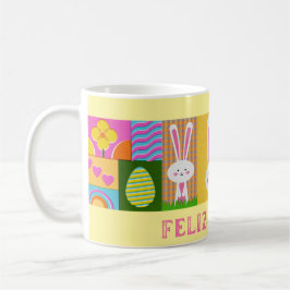 Caneca de café Páscoa 11 oz cerâmica W-PT ZLE  Koffiemok