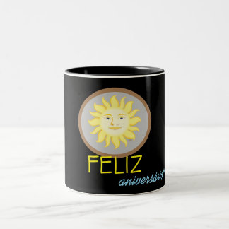 Caneca De Café Solar Tweekleurige Koffiemok