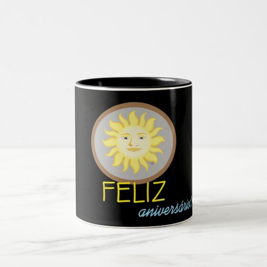 Caneca De Café Solar Tweekleurige Koffiemok (Center)