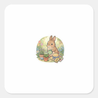 Caneca de capivara vierkante sticker