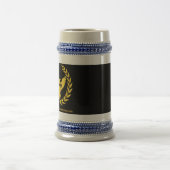 Caneca de Cerveja (Bear Mug) Águia Romana em Preto Bierpul (Center)