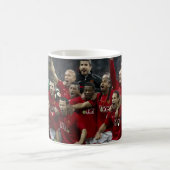 Caneca de Futebol 11 oz Cerâmica W-PT ZLE Koffiemok (Center)