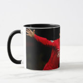 Caneca de Futebol 11 oz Cerâmica W-PT ZLE Mok (Links)