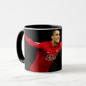 Caneca de Futebol 11 oz Cerâmica W-PT ZLE Mok (Voorkant links)