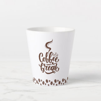 Caneca de latte Coffee break Mok