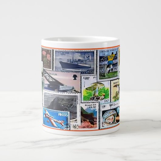 Caneca  de porcelana extra grote koffiekop (Voorkant)