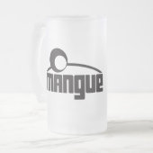 Caneca de vidro fosco matglas bierpul (Voorkant links)