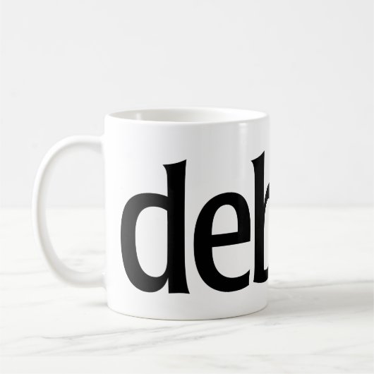 Caneca Debian Koffiemok (Links)
