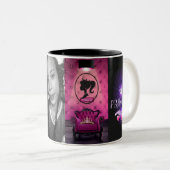caneca Debutante Princesa Tweekleurige Koffiemok (Voorkant rechts)