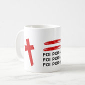 Caneca Deus Lutou por mim Koffiemok (Voorkant links)