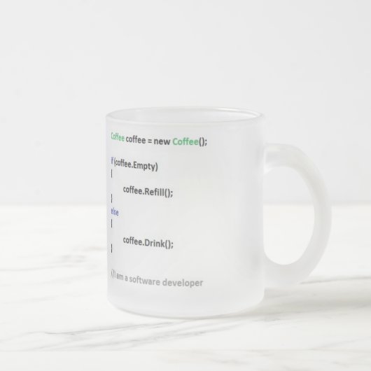 Caneca Developer Matglas Koffiemok (Rechts)