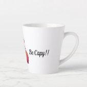 Caneca divertida don't worry be latte mok (Rechts)