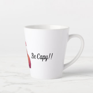 Caneca divertida don't worry be latte mok