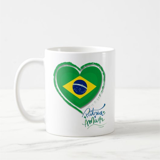 Caneca do Brasil Koffiemok (Links)