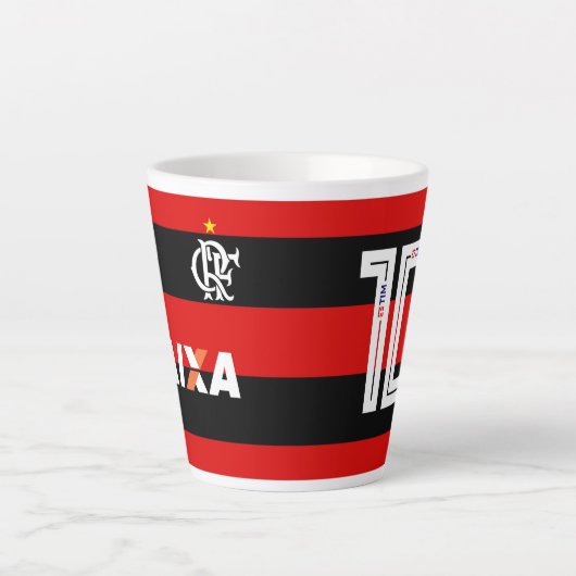 CANECA DO FLAMENGO LATTE MOK (Voorkant)