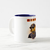 Caneca DOG KING Tweekleurige Koffiemok (Voorkant links)