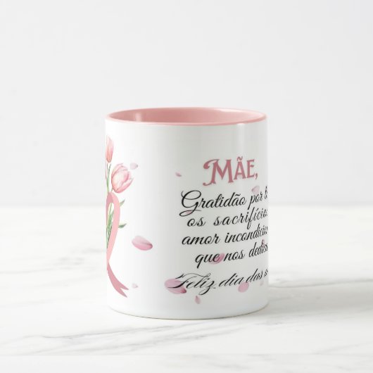 Caneca dois tons, dia das mães Mok (Midden)