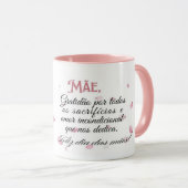 Caneca dois tons, dia das mães Mok (Voorkant rechts)