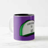 Caneca dois tons My Grumpy Tweekleurige Koffiemok (Voorkant links)