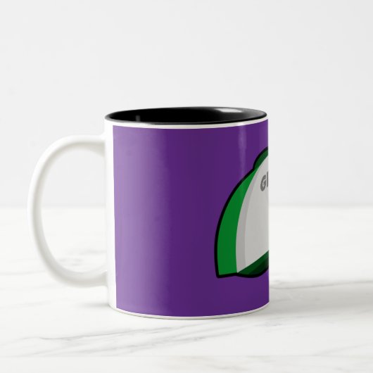 Caneca dois tons My Grumpy Tweekleurige Koffiemok (Links)