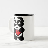 Caneca dois tons Panda Tweekleurige Koffiemok (Voorkant links)