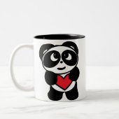 Caneca dois tons Panda Tweekleurige Koffiemok (Links)