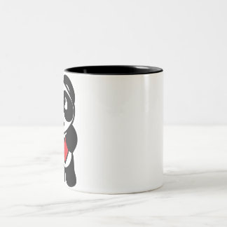 Caneca dois tons Panda Tweekleurige Koffiemok