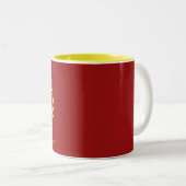 Caneca Dois Tons (Two-Tone Mug) Águia Romana Tweekleurige Koffiemok (Voorkant rechts)