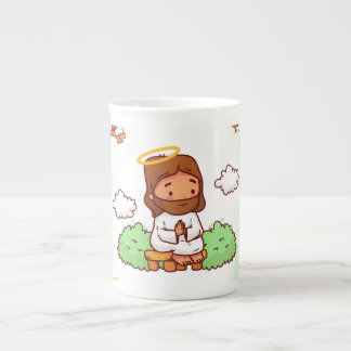 Caneca Ele vive por nós Porselein Kop