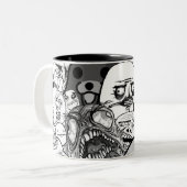 Caneca em dois tons - All Memes Tweekleurige Koffiemok (Voorkant links)