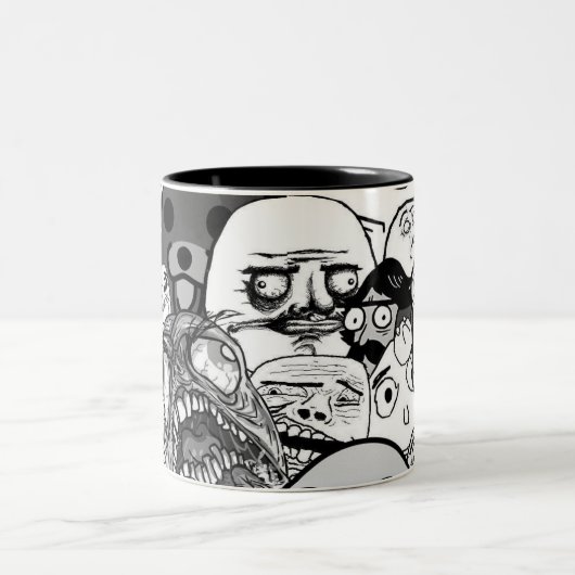 Caneca em dois tons - All Memes Tweekleurige Koffiemok (Center)
