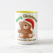  Caneca em dois tons-Natal Tweekleurige Koffiemok (Center)