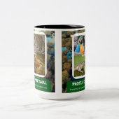 Caneca em dois tons pantanal tweekleurige koffiemok (Center)