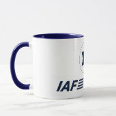 Caneca emblema IAF - ISRAELI AIR FORCE - Israel Mok (Links)