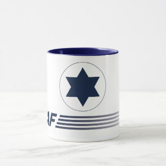Caneca emblema IAF - ISRAELI AIR FORCE - Israel Mok