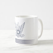 Caneca emblema IAF - ISRAELI AIR FORCE Koffiemok (Voorkant rechts)
