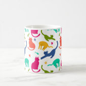 Caneca Estampada Com Gatos - Colorida Koffiemok (Center)
