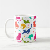Caneca Estampada Com Gatos - Colorida Koffiemok (Links)