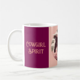 caneca estampada garota cowgirl  koffiemok