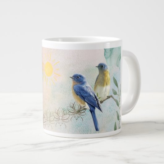 Caneca estilo: Jumbo Grote Koffiekop (Voorkant rechts)