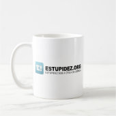 Caneca Estupidez.Org Koffiemok (Links)