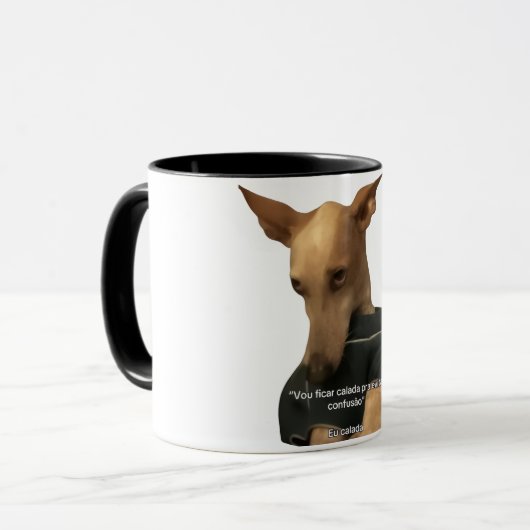 Caneca - Eu calada Mok (Voorkant links)