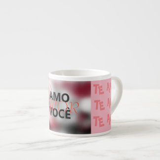 Caneca expresso: AMOR AMO VOCÊ Espresso Kop