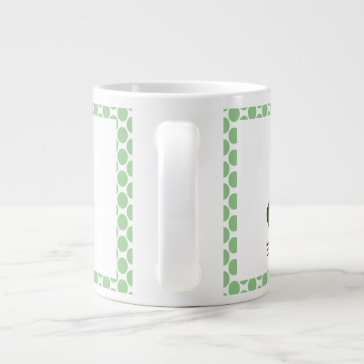 Caneca extra grande 'sapo' grote koffiekop (Achterkant)