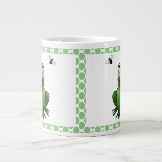 Caneca extra grande 'sapo' grote koffiekop (Voorkant)