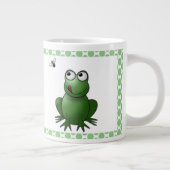 Caneca extra grande 'sapo' grote koffiekop (Rechts)