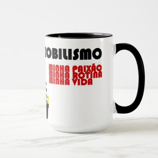 Caneca - Fanáticos por automobilismo Mok (Rechts)