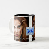 CANECA FELINA TWEEKLEURIGE KOFFIEMOK (Voorkant links)