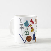 Caneca Ferramentas dos Orixás Koffiemok (Voorkant links)