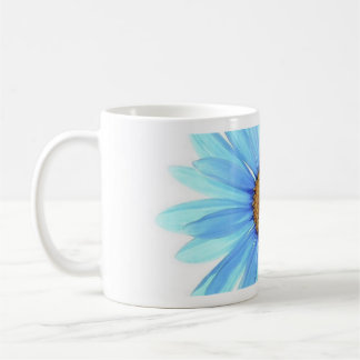 caneca flor azul koffiemok
